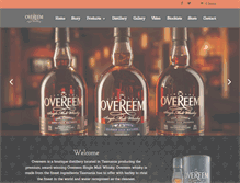 Tablet Screenshot of overeemwhisky.com